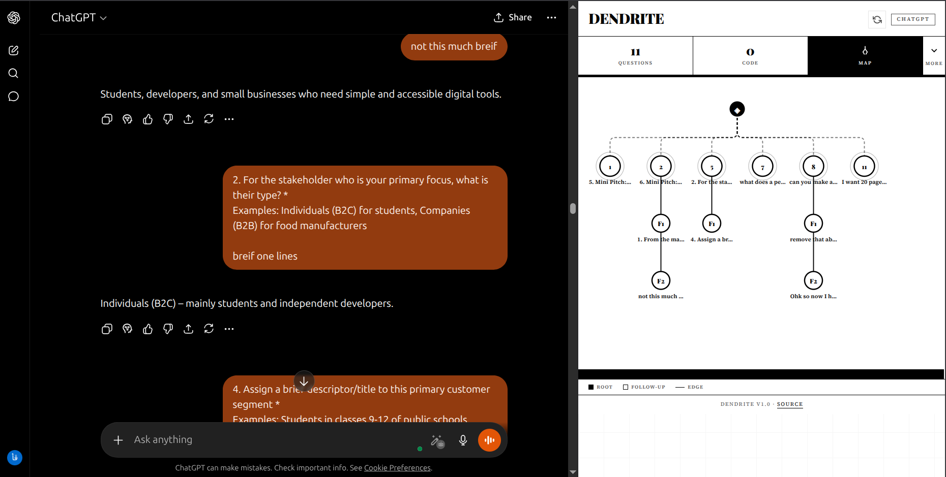 Full Logic Map tree view