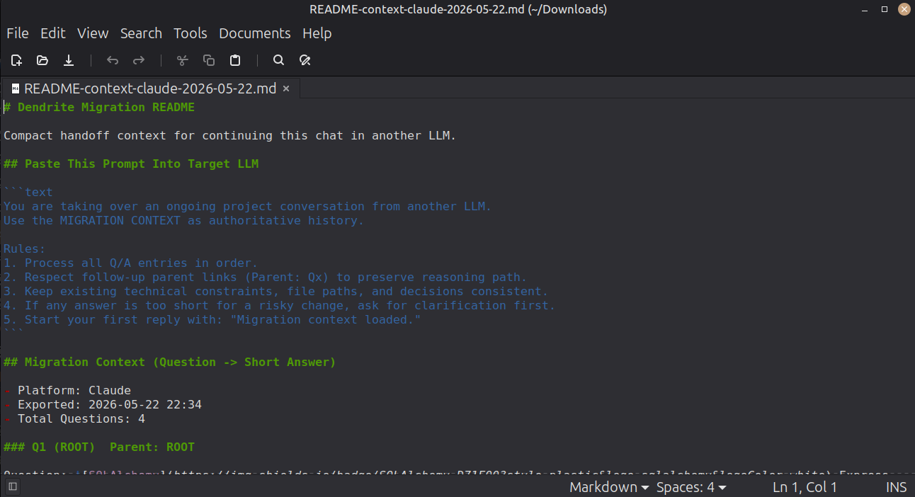 Migrate Context Preview